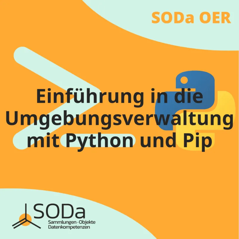 Bild zur OER Einführung in die Umgebungsverwaltung