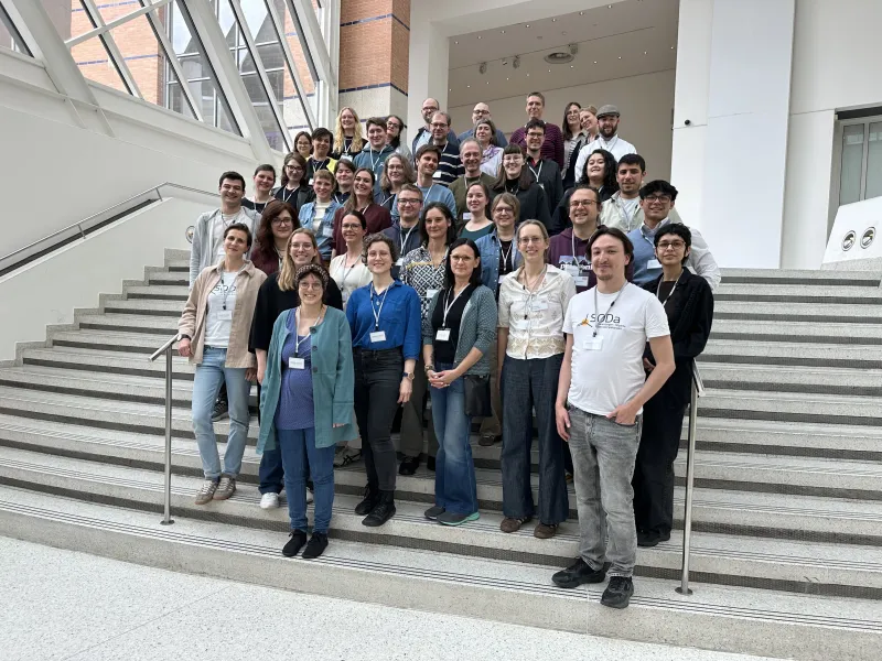 Gruppenbild der Teilnehmer*innen des SODa Barcamps 2026