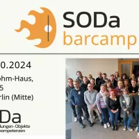 SODa Barcamp 2024 Teilnehmende und Social Media Post