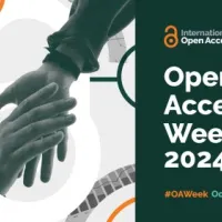 Open Access Week 2024. Foto: Austin Kehmeier, Design: Kim Henze.